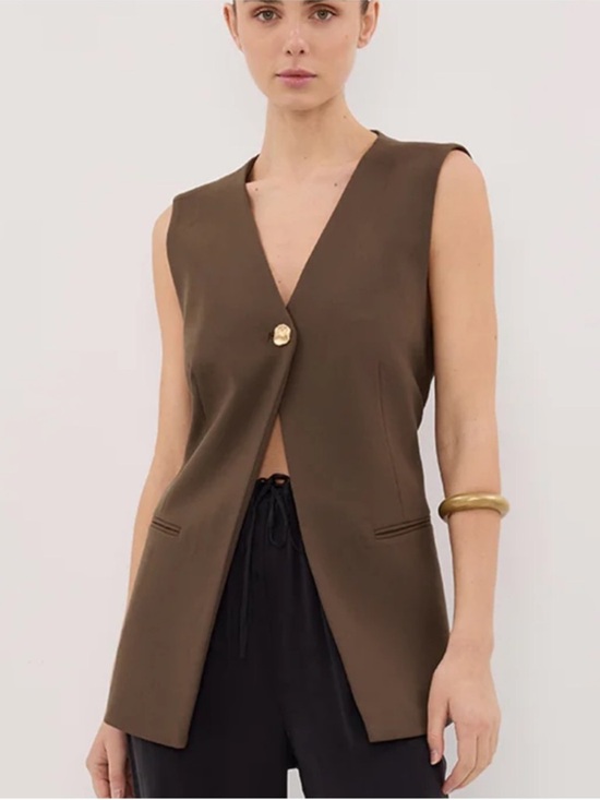 DISSH Tops - DISSH Sonny Clover Tailored Vest